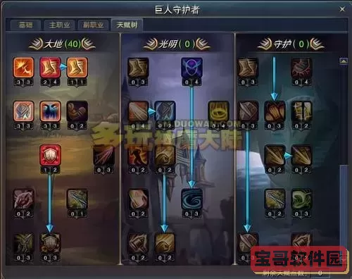 神魔大陆2断罪者天赋图1