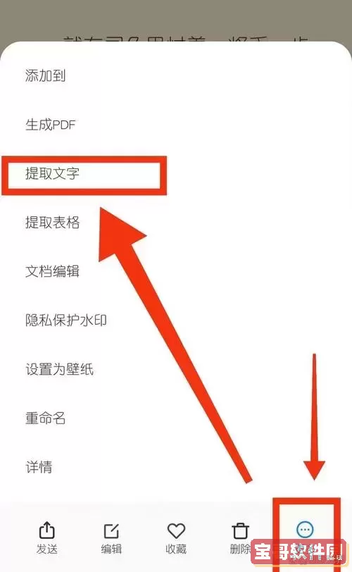 word里面怎么提取图片文字内容图1