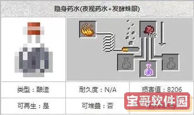 我的世界隐身药水的作用图2