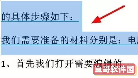 word表格文字下面有两条蓝色线如何去掉图1