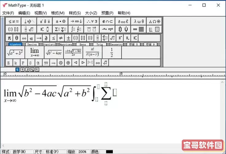 word的公式怎么是灰色图2