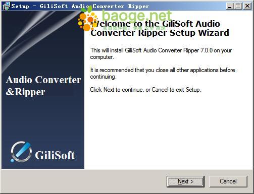 GiliSoft Audio Converter Ripper(音频转换器) v7.0免费版