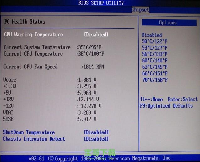 BIOS中 Chassis Intrusion detection 是什么意思