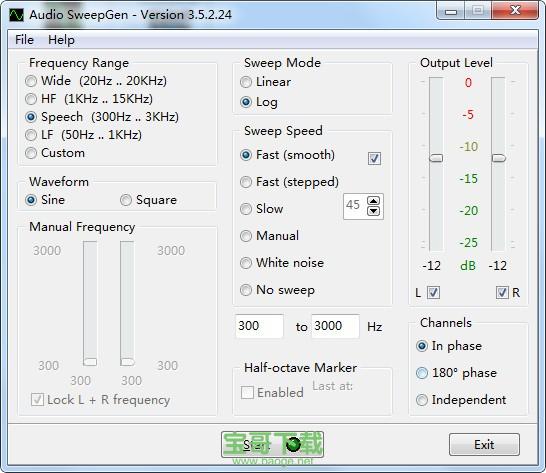 Audio SweepGen(耳机煲机软件) v3.5.2.24 官方版
