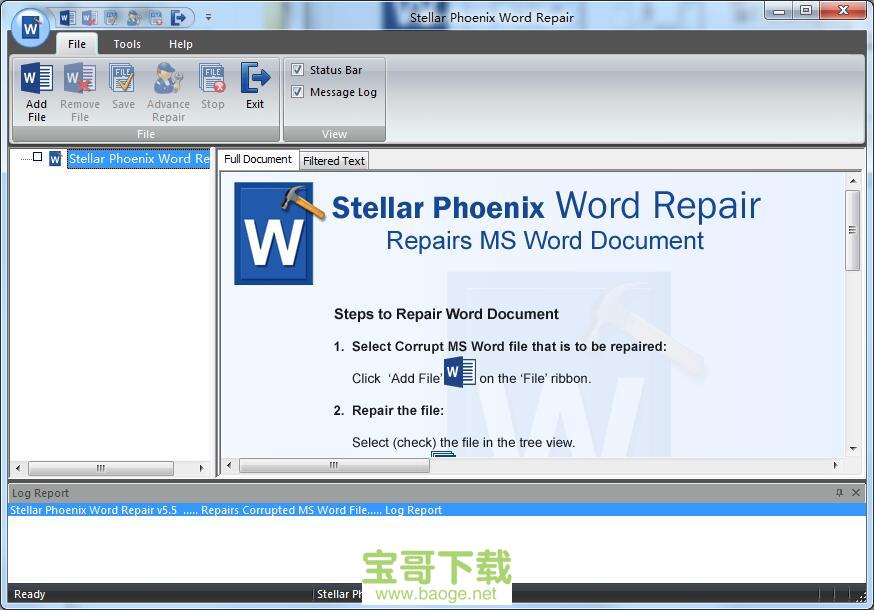 Stellar Phoenix Word Repair免费版5.5.0 官方特别版