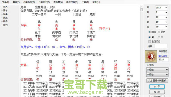 南方批八字绿色版v9.1最新破解版