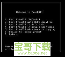 freebsd官方安装版