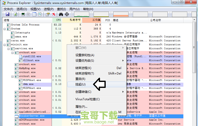 process explorer下载