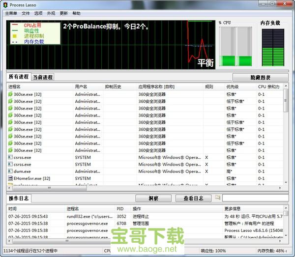 进程优化最新版 v9.6.0.41b免费中文版