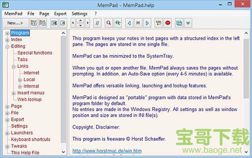 MemPad电脑版 V3.6.5.0 绿色免费版