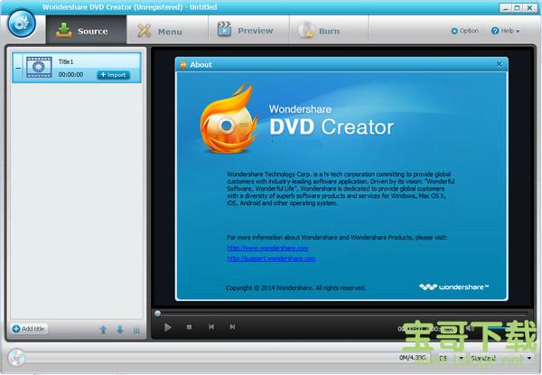 Wondershare DVD Creator下载