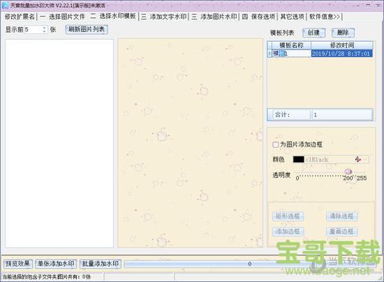 天音批量加水印大师下载