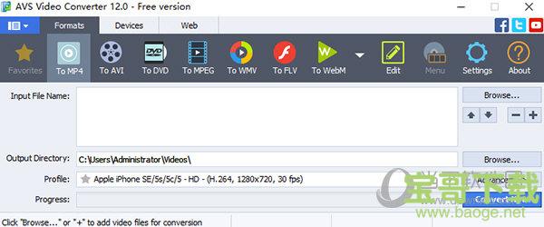 AVS Video Converter 12绿色便携版 v12.0.1.650