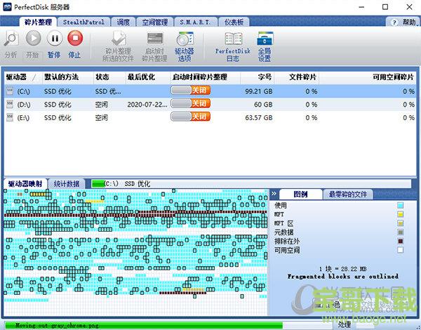 PerfectDisk(专业硬盘碎片整理工具) v14.0.893 官方英文版