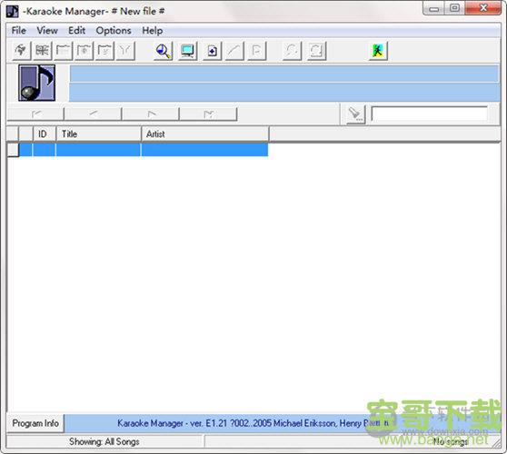 Karaoke Manager(卡拉OK数据库管理工具) v1.21 官方版