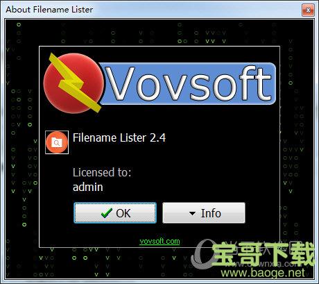 Filename Lister下载