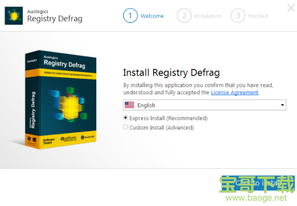 Auslogics Registry Defrag免费版