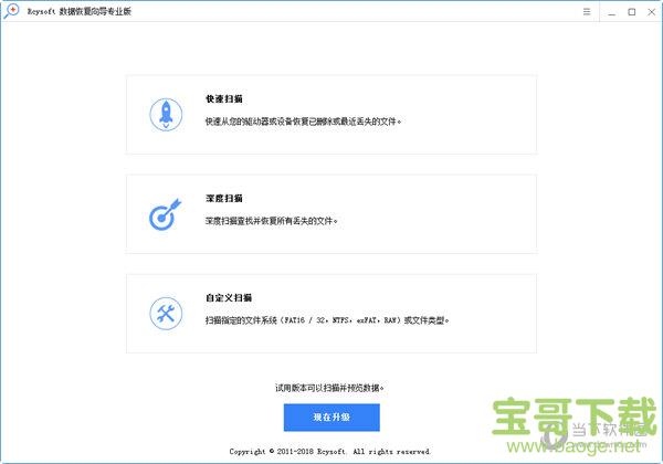 Rcysoft数据恢复向导专业版 v8.0 官方版