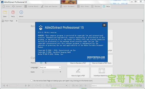 Able2Extract Professional v15.0.5.0 官方版