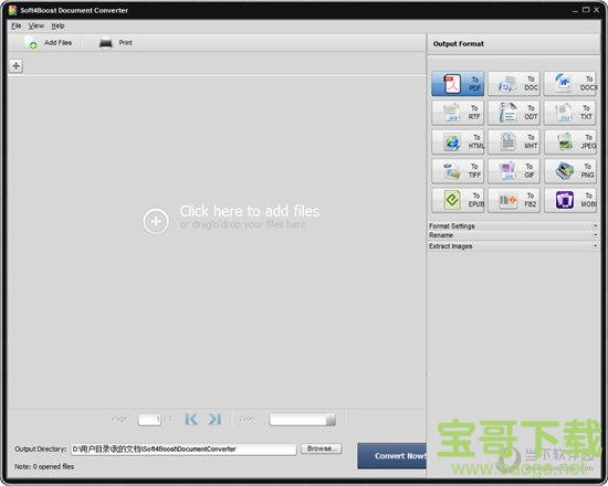 Soft4Boost Document Converter （文档格式转换器） V4.0.1.247 官方版