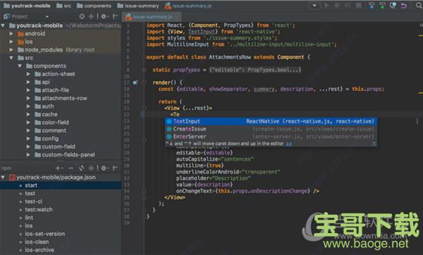 JetBrains WebStorm 2018.1.2 中文破解版