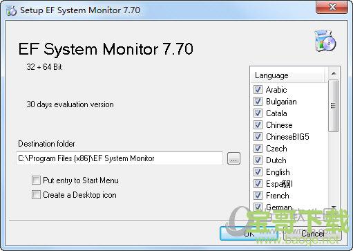 EF System Monitor