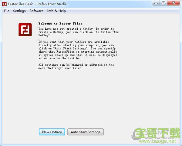 FasterFiles Basic(热键设置工具) v18.2.10 官方版