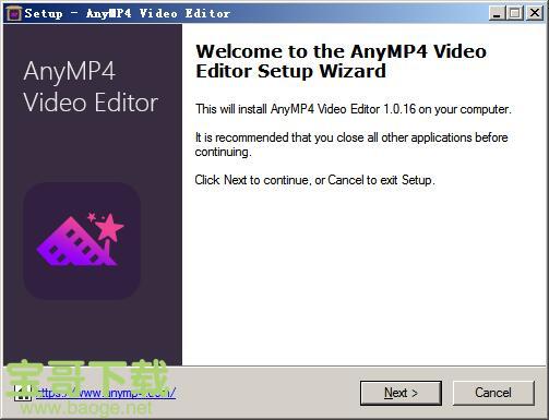 AnyMP4 Video Editor