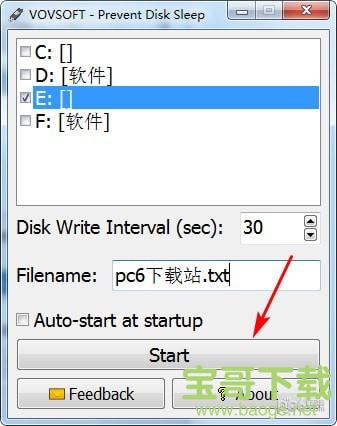 Prevent Disk Sleep