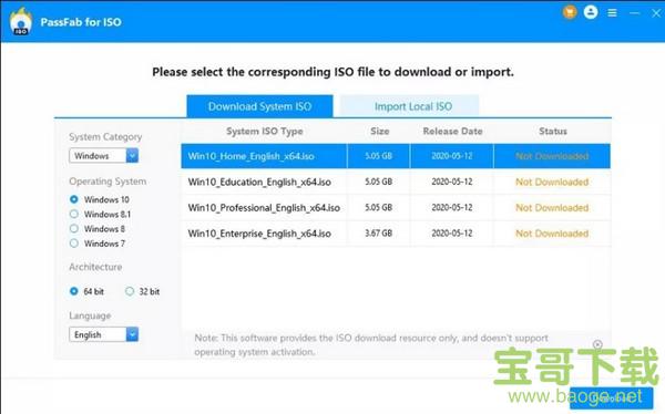 PassFab for ISO