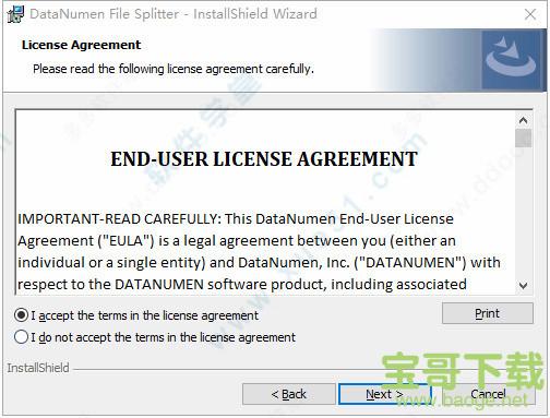 DataNumen File Splitter破解版