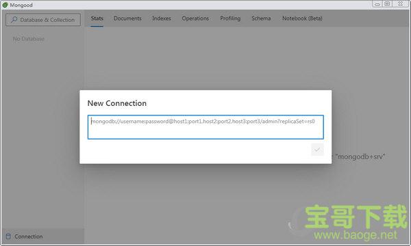 Mongood(MongoDB管理工具) v0.6.2 免费版