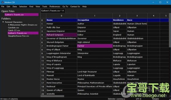 Modern CSV 1.0 电脑版