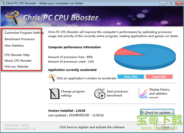 Chris-PC CPU Booster