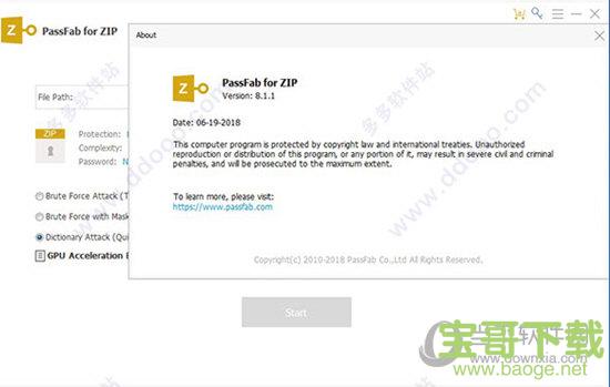 PassFab for ZIP v8.1.1.0 破解版