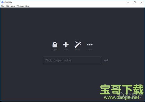 KeeWeb开源密码管理工具官方版 v1.17.5