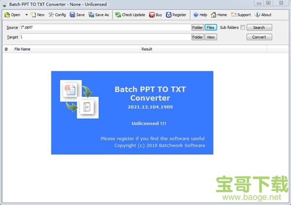 Batch PPT to TXT Converter下载