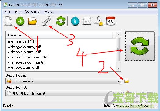 Easy2Convert TIFF to JPG PRO下载