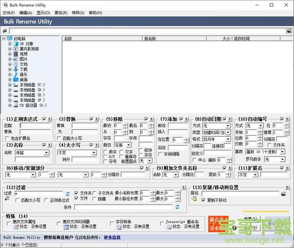 Bulk Rename Utility最新版 v3.4.3.0免费破解版