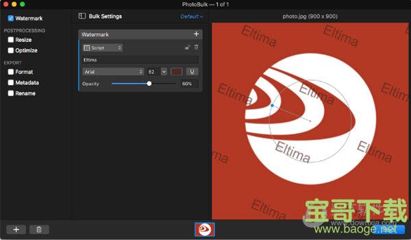 PhotoBulk Mac破解版 v2.2