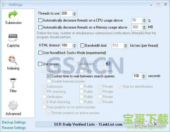 GSA Search Engine Ranker