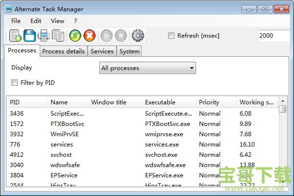 Alternate Task Manager高级任务管理器下载 V2.570 免费版